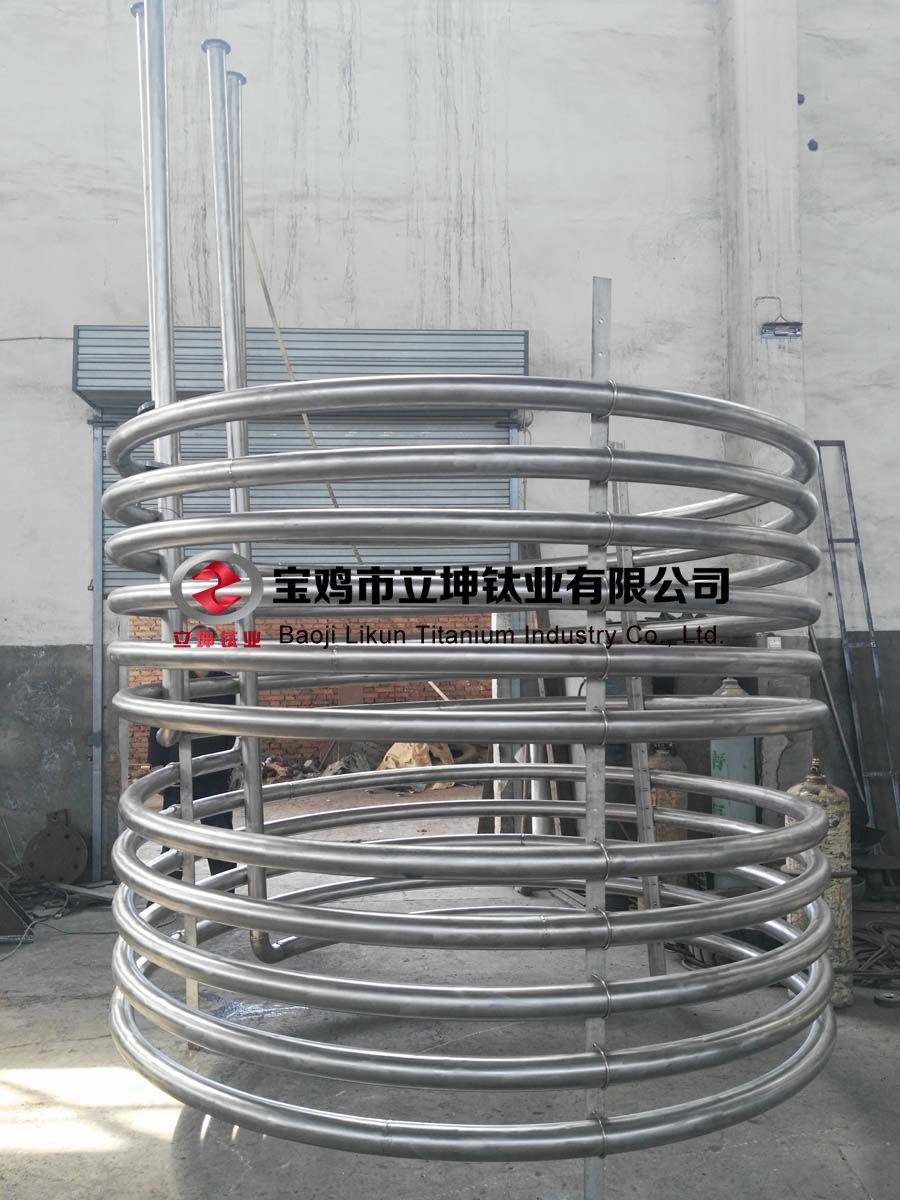 純鈦加熱盤管